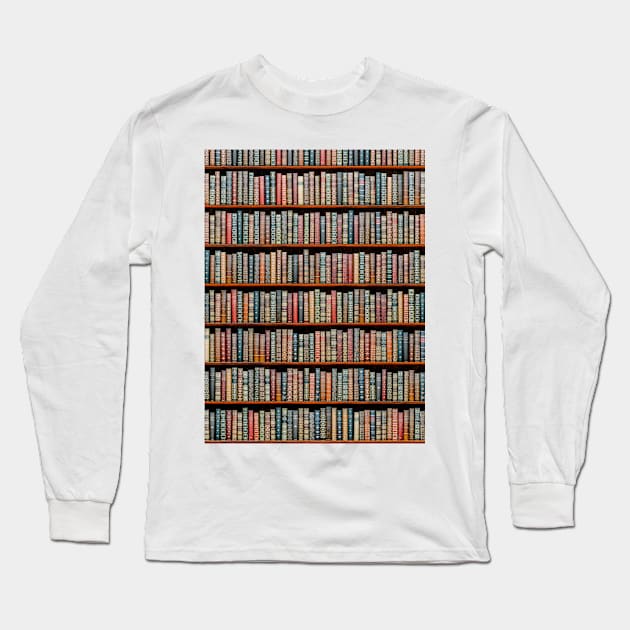 The Library Long Sleeve T-Shirt by Grandeduc